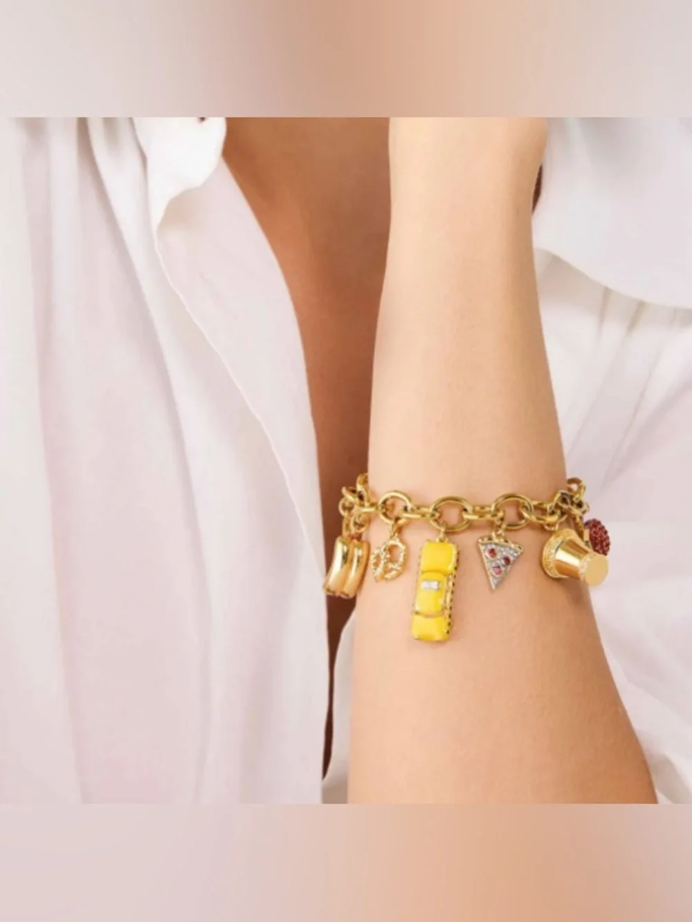 NWT Kate Spade Hit The City Charm Bracelet - Picture 3 of 6